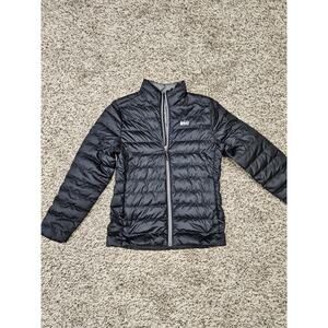 REI Down Jacket Boys Puffer Black Size Large (14-16) Kids Youth Polyester